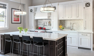 Refined Contemporary Kitchen with Casual Appeal