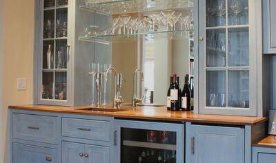 A Toast to Custom Cabinetry