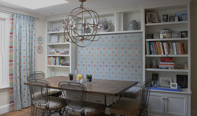 Fun Yet Functional Custom Cabinetry