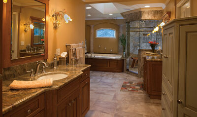 Bathroom Cabinetry Fit for Two
