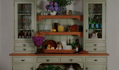 Custom Cabinetry with Old World Style