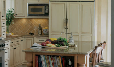 Traditional Kitchen with a Sense of History and Place