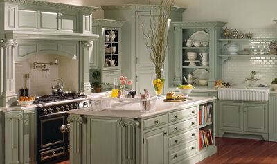 Traditional Kitchen Cabinets are a Retreat