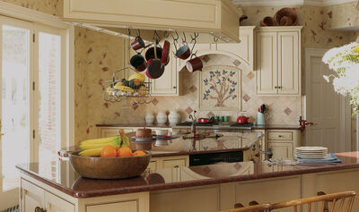 Custom Kitchen Cabinets Traditionally Neutral