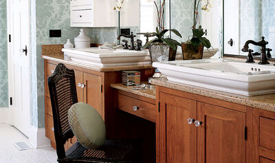 Retreat with Wonderful Bathroom Cabinets